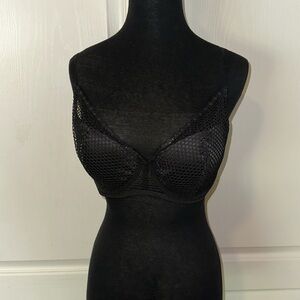 Black Lace Mesh Underwire Bra - Women Intimates & Sleepwear